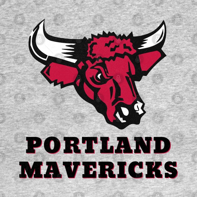 Defunct Portland Mavericks Baseball by LocalZonly